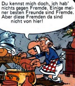 Ich habe nichts gegen fremde aber